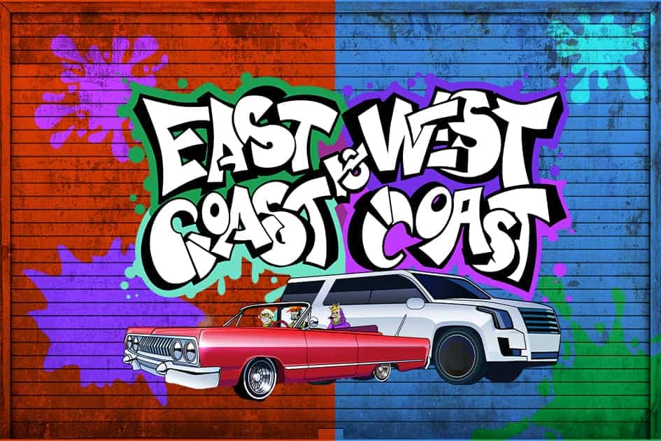 Seru Banget! East Coast vs West Coast dari Nolimit City
